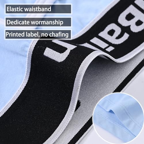 Mens Underwear Boxer Briefs with Horizontal Fly4