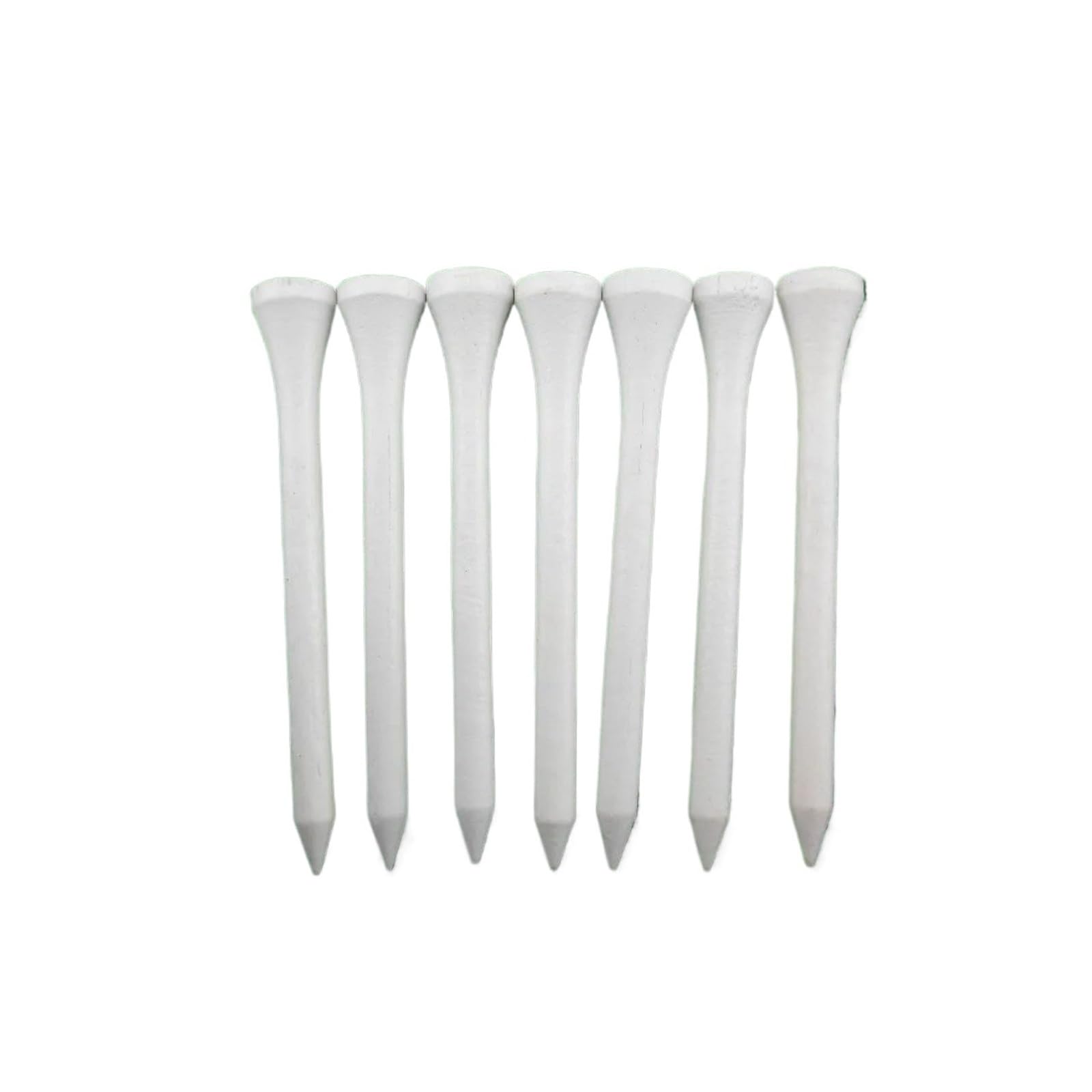 1000 Teile/los Große 54mm/70mm/83mm weiß Farbe Holz Golf-Tee