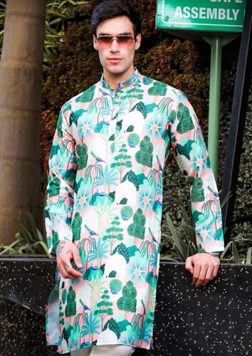 Image of Lymio Men's Cotton Regular Fit Casual Kurta || Kurta || Ethnic Kurta