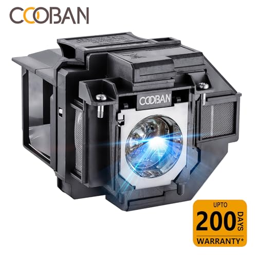 Image of COOBAN for ELPLP96 Replacement Projector Lamp Bulb for Epson Powerlite Home Cinema 2150 2100 1060 760HD 660 VS250 VS355 VS350 EB-X39 EX5260 EX9220 EH-TW650 EH-TW5650 EX3260 V13H010L96 Projector Lamp