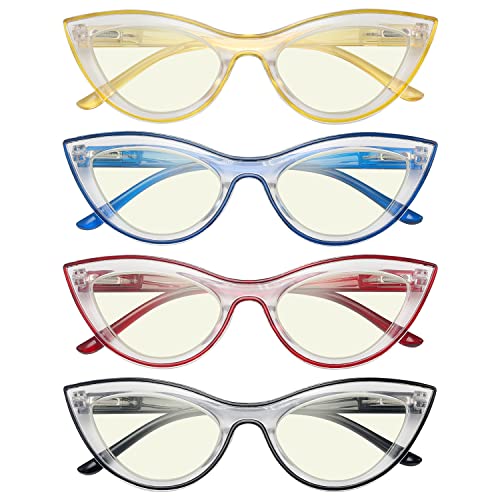 Image of Eyekepper 5-pack Cat Eye Reading Glasses for Women Retro Cute Readers