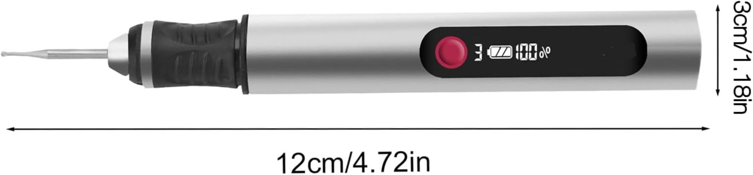 Stylo Graveur Électrique de Précision,3 Vitesses, USB-C, 30 Mèches Diamantées Incluseset 16 gabarits,pour DIY sur métal, bois, verre, plastique et pierre,Débutants & Cadeau Créatif