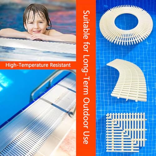Grille de trop-plein de drainage ABS robuste charge 250 kg - 4