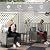 Outsunny 3 Pieces Patio Furniture Set, Wicker Conversation Bistro Set with 4 Soft Cushions, Rattan Chairs and Glass Coffee Table for Backyard, Porch, Poolside, Balcony, Gray