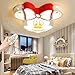 Produktbild Deckenleuchte LED Mickey Acryl Lampeschirm Deckenlampe Junge Mädchen Baby Kinder Kinderzimmerlampe 40W Dimmen Fernbedienung Innenbeleuchtung Wohnzimmer Kinderzimmer Kindergarten Lampe Wandleuchte