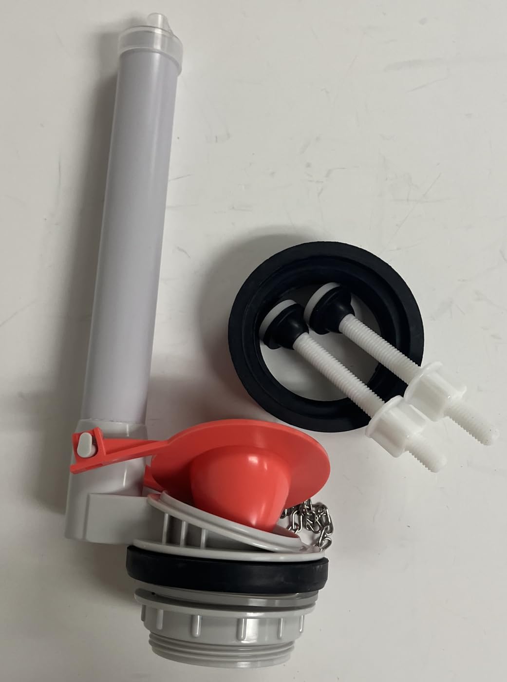 2 inch Flush Valve Assembly for Two Piece Toilets with Flapper Valve