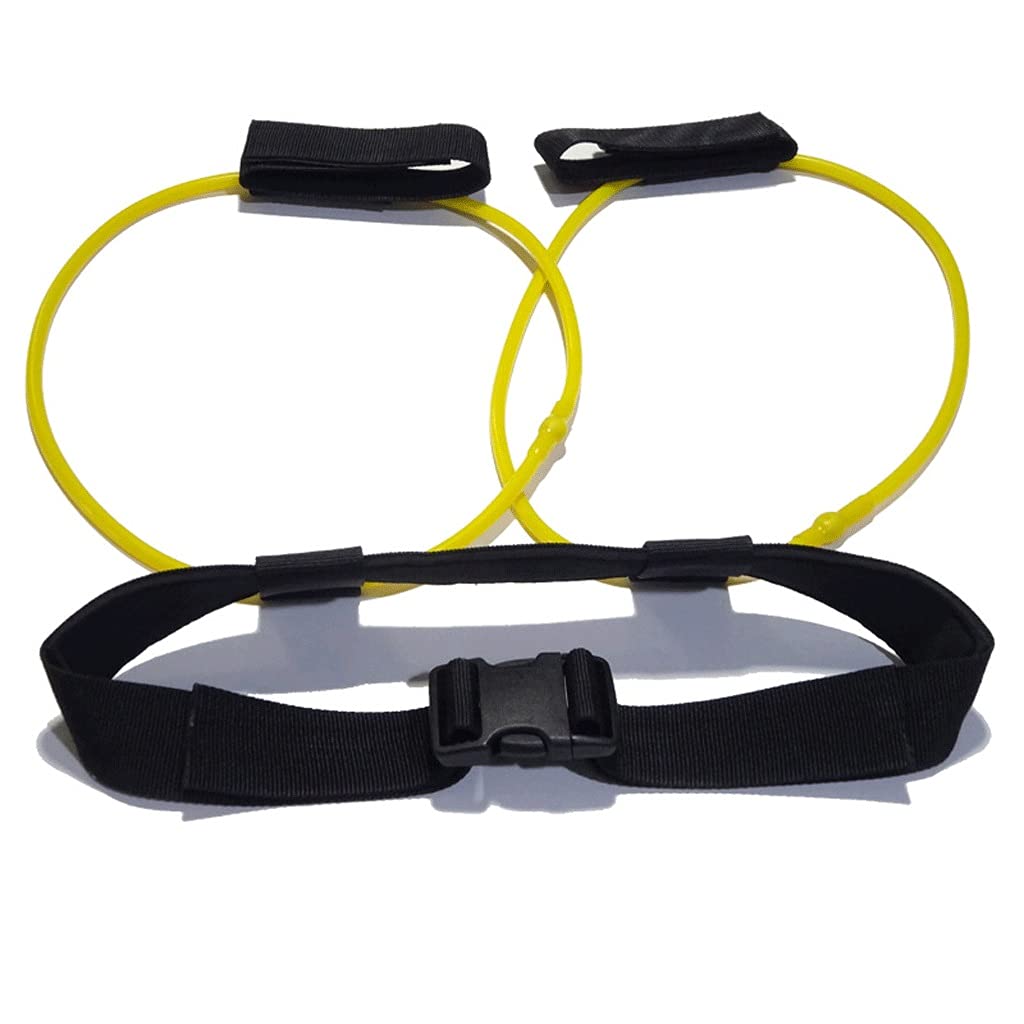 Bandes élastiques de fitness jaunes pour votre entraînement à la maison