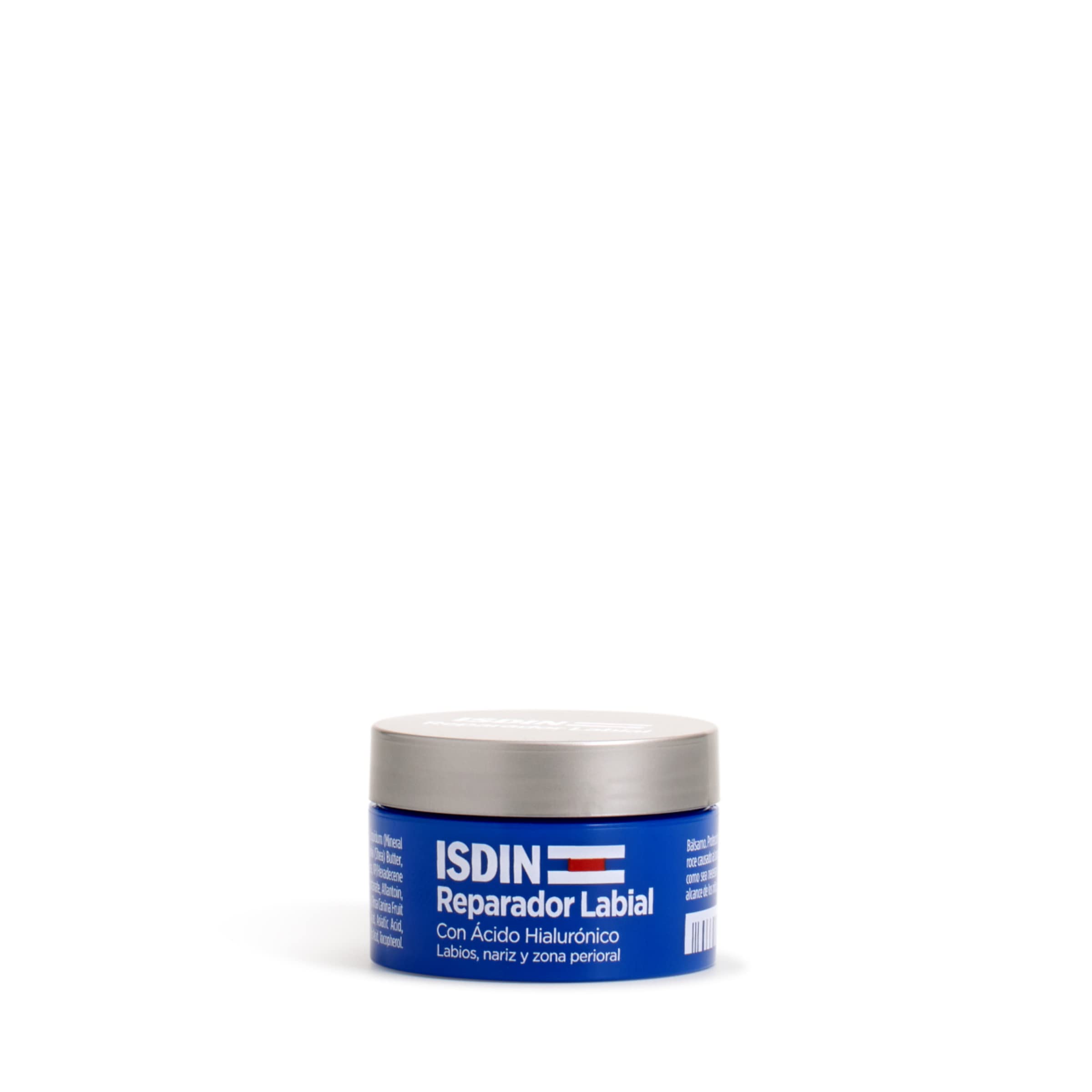 ISDIN Reparador Labial Bálsamo, Repara labios, nariz y zona perioral, con ácido hialurónico, 10ml