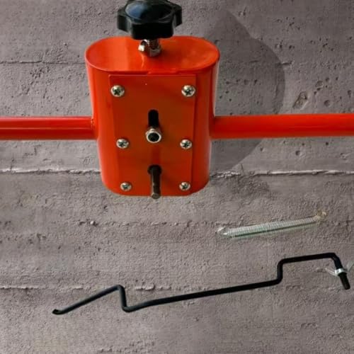 Extractor de cables automático para guiar pasacables de aluminio en pared 8