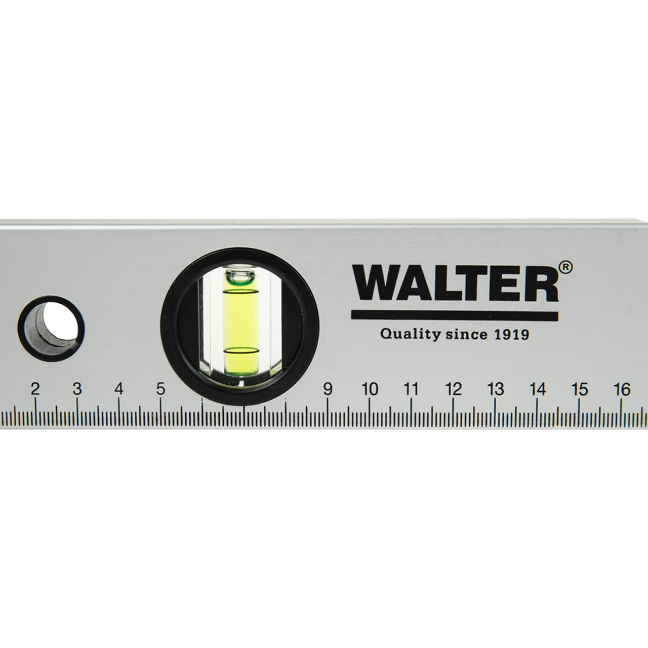 WALTER Wasserwaagen-Set 3-tlg. Wasserwaagen in den Längen 40cm, 60cm und 100cm, für besonders präzise Messungen, angenehme Handhabung durch robustes & leichtes Aluminiumgehäuse