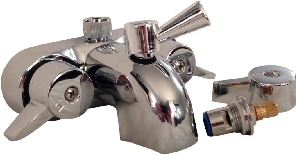 Free Shipping Offer My PlumbingStuff RX2300A Clawfoot Tub and Shower Faucet and Rectangular Combo Set - 3 ⅜-Inch Center-Diverter Faucet in Chrome - ¾-Inch MIP Connections - 61” 2-Piece Riser with Shower Head - 54” x 27” Get Discount Offer My PlumbingStuff RX2300A Clawfoot Tub and Shower Faucet and Rectangular Combo Set - 3 ⅜-Inch Center-Diverter Faucet in Chrome - ¾-Inch MIP Connections - 61” 2-Piece Riser with Shower Head - 54” x 27”