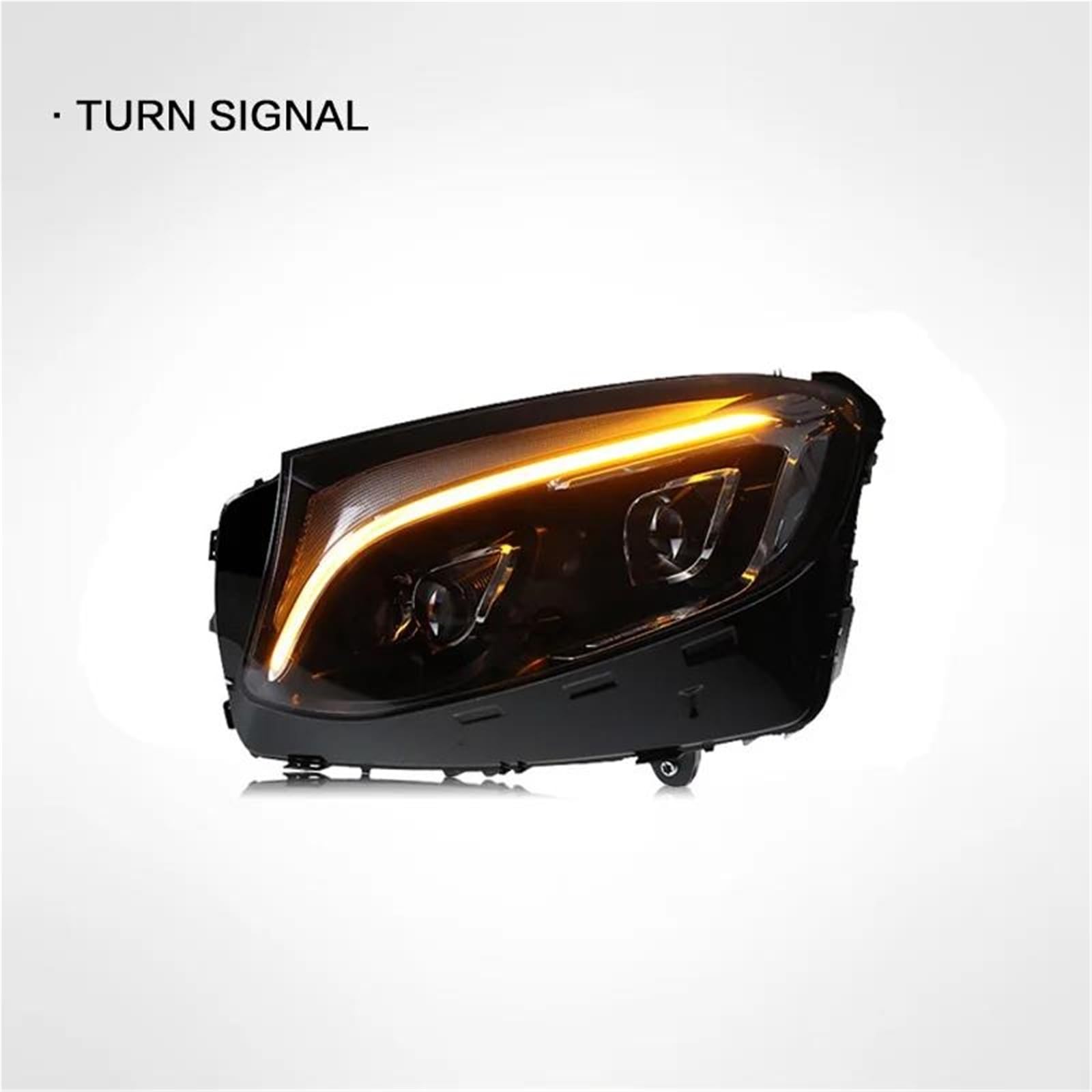 Migliora la sicurezza della guida notturna Accessori Per Auto Gruppi Fari Nebbia DRL Freno Indicatori Di Direzione Lampada Plug And Play Per Benz GLC W253 2016-2019