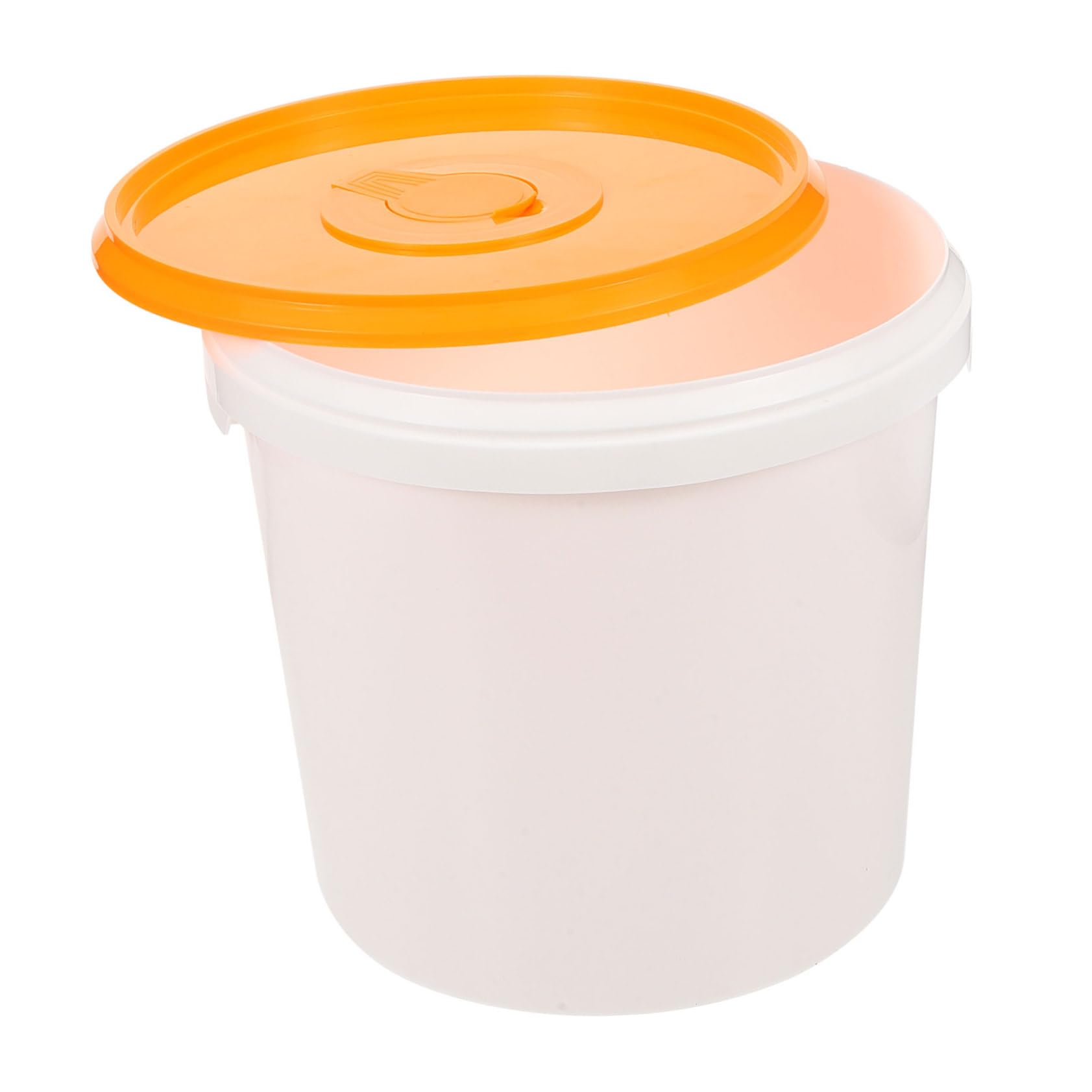 Ciieeo Portable Wipes Dispenser Bucket Wipe Holder with Cover Easy Pull Opening for Use for Car Bathroom and Care