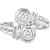 Jude Jewelers Stainless Steel Braided Knot Wedding Engagement Promise Statement Ring