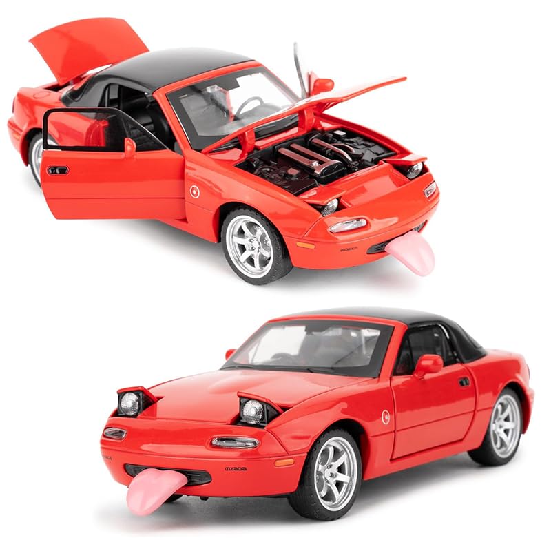 VBE Mazda MX-5 Miata 1990 Convertible diecast Scale Model car