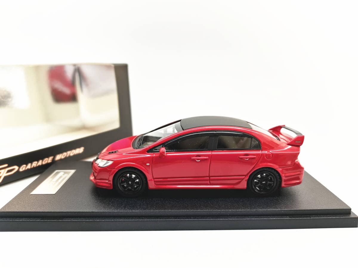 CIVIC 無限RR 1/43 1/43 Mark CIVIC MUGEN RR 2008 FD2 TYPE-R Blue with Carbon