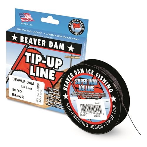 Beaver Dam BD-SWX3050 Tip-Up Line 30Lb Test Tip-Up Line