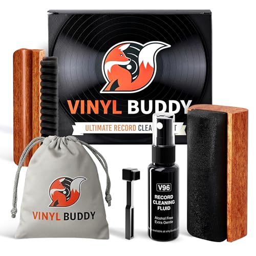 Vinyl Buddy Ultimate 5-Piece Vinyl Record Cleaning Kit