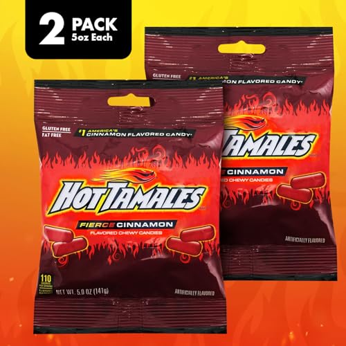 Hot Tamales Fierce Cinnamon Chews, 2 Pack miniatura 4