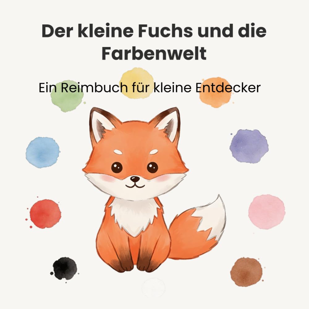 Der kleine Fuchs und die Farbenwelt: Ein Reimbuch für kleine Entdecker