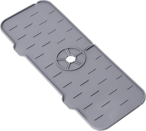 TIGARI Protector contra salpicaduras de fregadero protectores de fregadero para fregadero de cocina tapetes de silicona para encimera de cocina