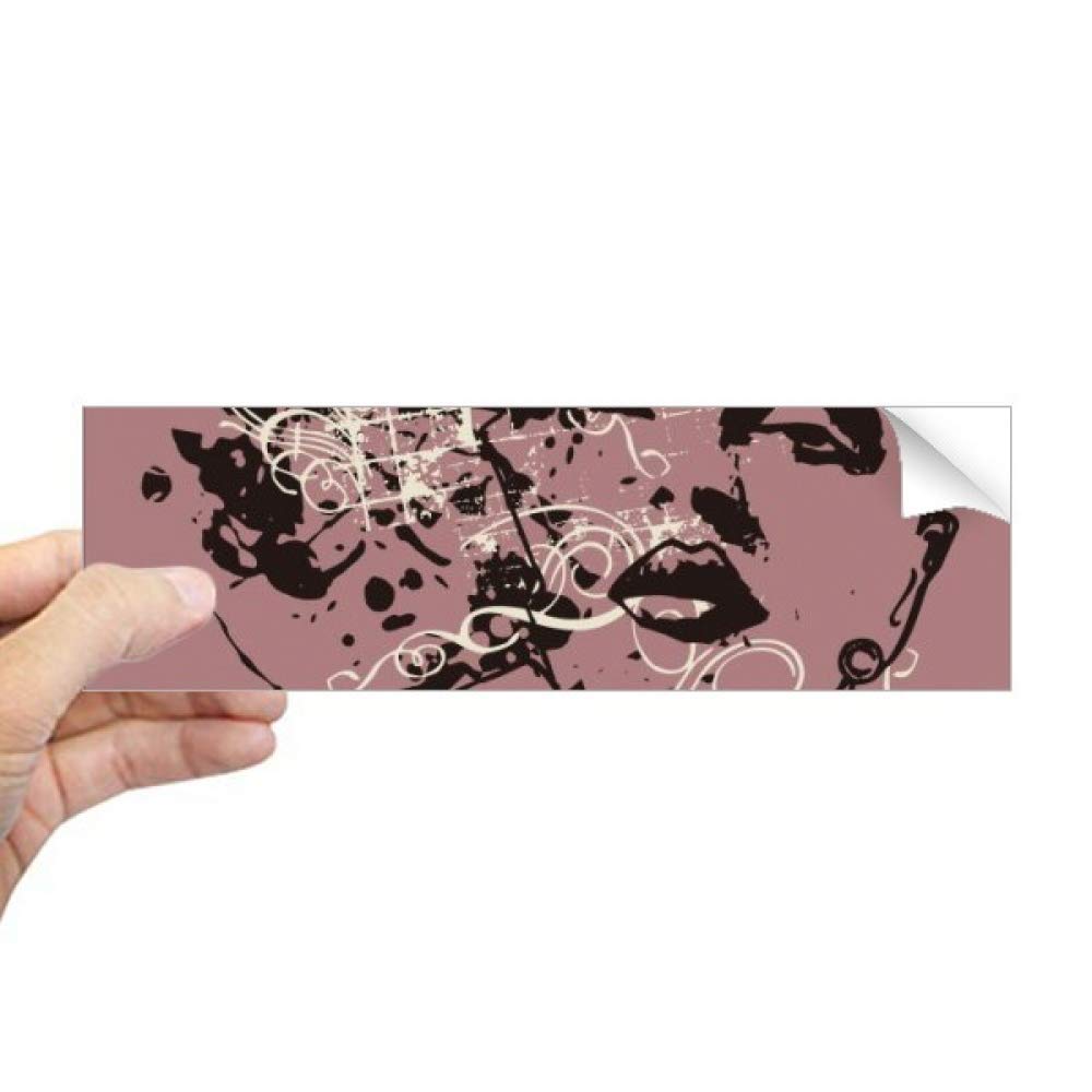 Autocollant graffiti pour fenêtre de carnet sticker rectangulaire street art