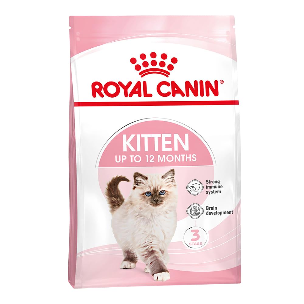 ROYAL CANIN® Feline Health Nutrition Kitten Dry Cat Food - For 4-12 Month Old Kittens - 0.4kg Bag
