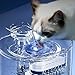 PTILSERY Automatic Cats Water Fountain Cats Feeding Bowl Pet Drink Bowl Large Capacity Pet Drinking Water Dispenser for Indoor