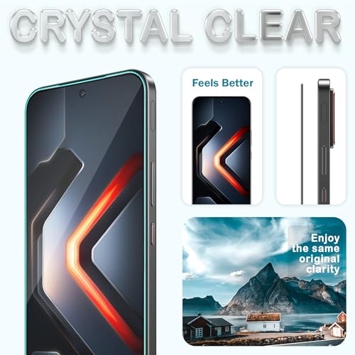 Image of ArmourPro Military-Grade Tempered Glass for Infinix GT 30 Pro - 9H Anti Scratch, Edge-to-Edge Coverage, HD Clarity, Smooth Touch, Case Friendly, Easy Installation Kit with Cable Protector