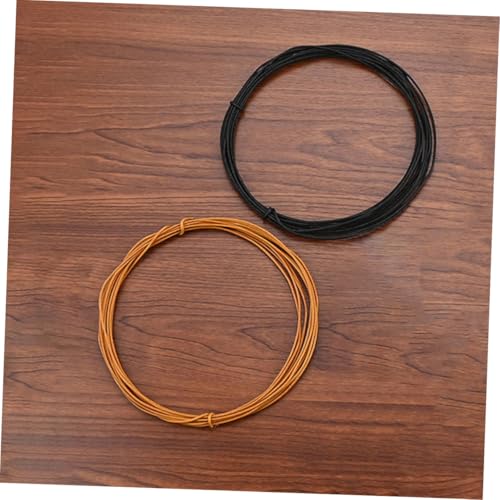 Câbles blindés de guitare HANABASS : 3 pièces de fils flexibles pour micros et basses - 6