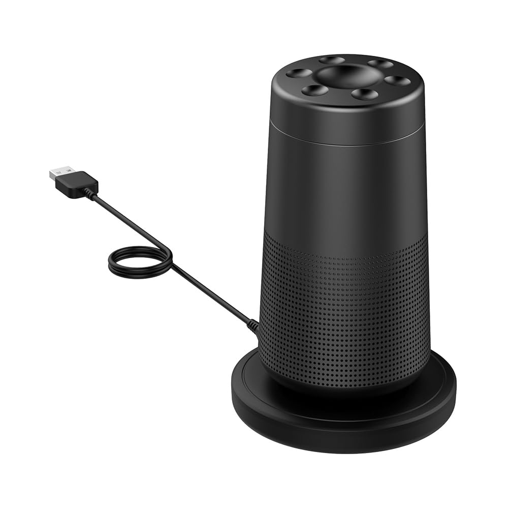 Stacja ładująca głośnik, podstawa ładująca głośnik Bluetooth, kompatybilna z ładowarką głośnika SoundLink Revolve, umożliwiająca szybkie i łatwe ładowanie