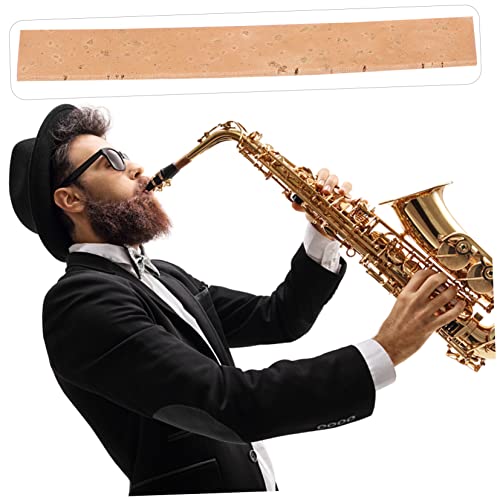 NULYLU 10 Pack Saxophone Cork Sheet Replacement Clarinet Saxophone Neck Cork Woodwinds Instrument Accessories - Thumbnail 7