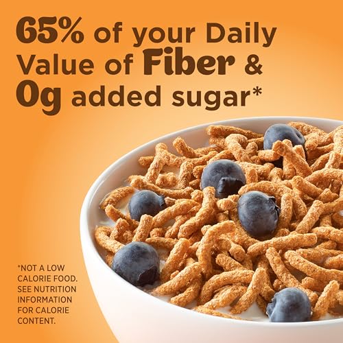 Image of Fiber One Cereal, Original Bran, High Fiber Cereal Made with Whole Grain, 19.6 oz