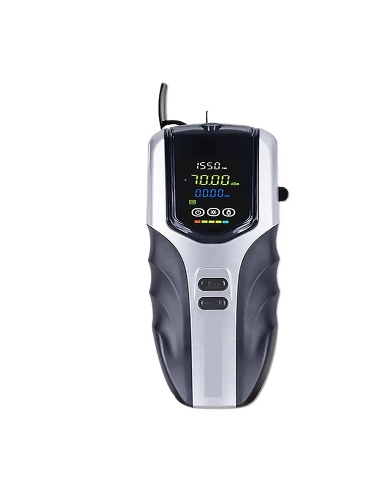 Dikkac 70 To 6Db Fiber Optic Cable Tester, Optical Power Meter High Precision Fiber Optic Cable Tester， -70 To +26Db Opm Fc St Sc Connector(-70 To 6Db)