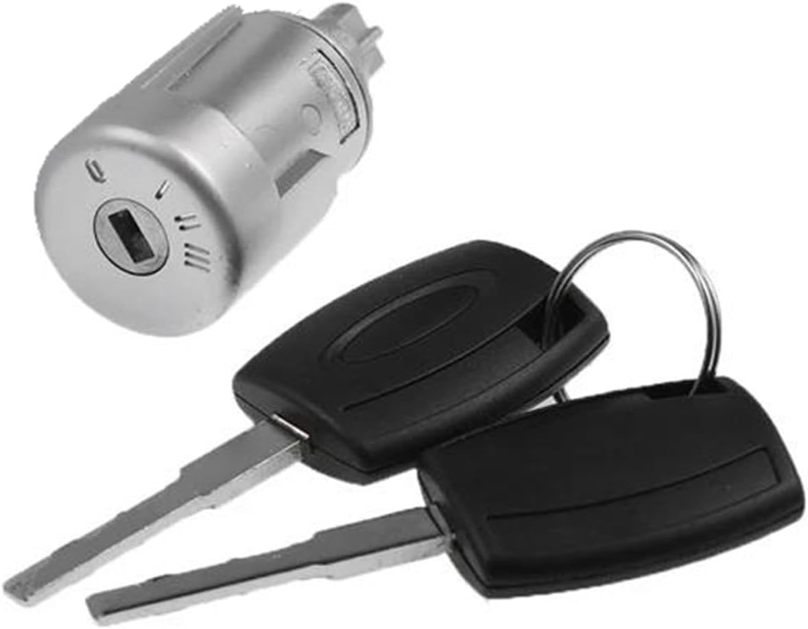 Car Ignition Lock Cylinder with 2 Keys 1926227 for Ford for Transit Mk8 2014 2015 2016 2017 2018 2019