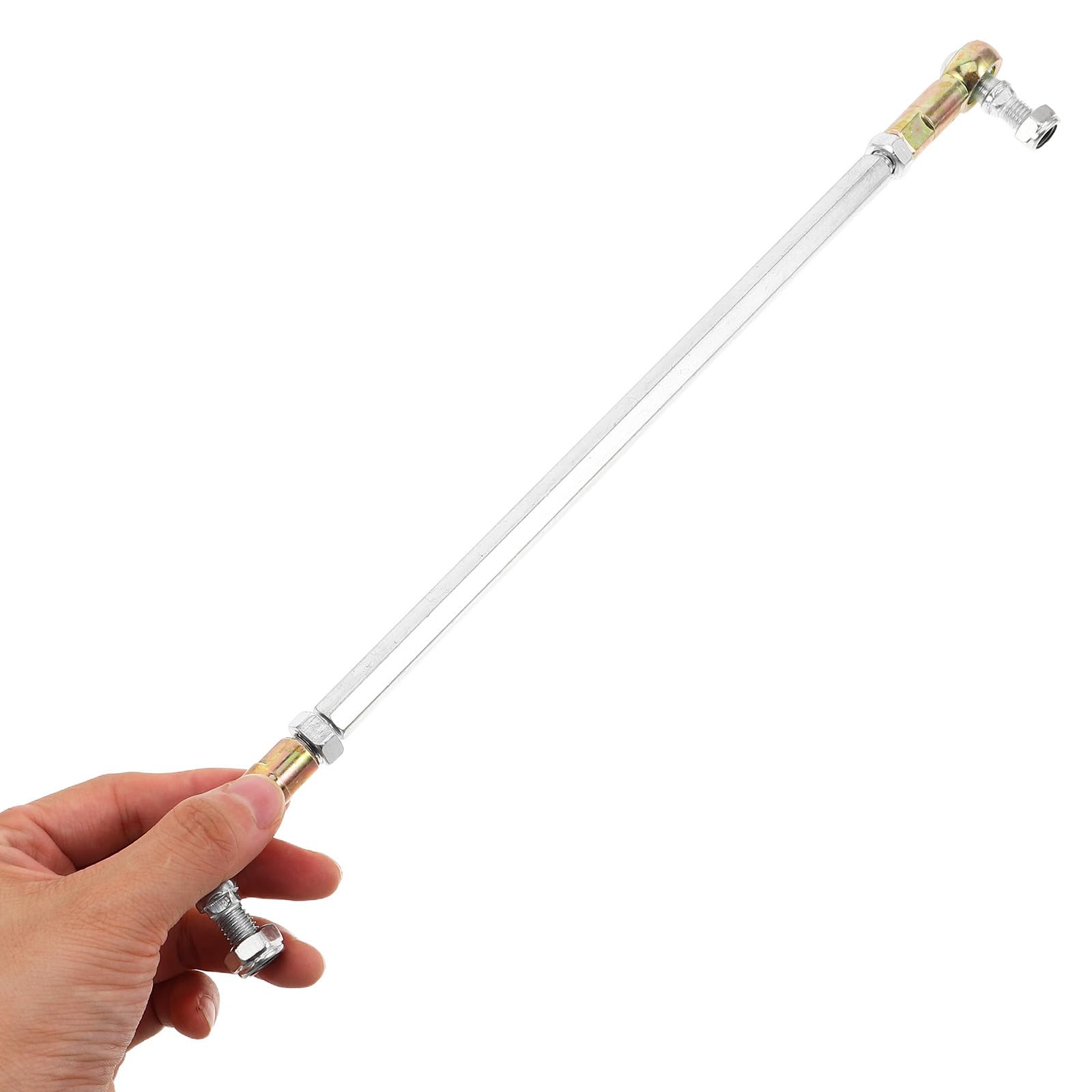 Abaodam Conjunto de Barras de Acoplamiento Metálicas 2 Piezas 280 MM para Dirección de Kart y Vehículos Todoterreno en Terrenos Difíciles