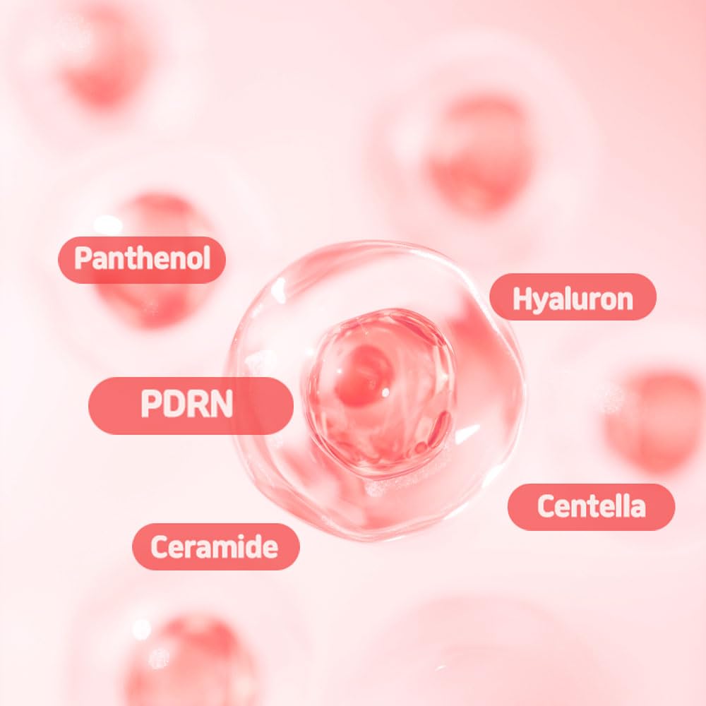 PDRN Serum TXA 5% Niacinamide 10% Pink – Korean Skincare Dark Spot, Hyaluronic Acid, Vitamin B5, Panthenol, Ceramide – Uneven Skin Tone Radiant Complexion, Glass Skin (30ml / 1.01 fl oz) - Image 3