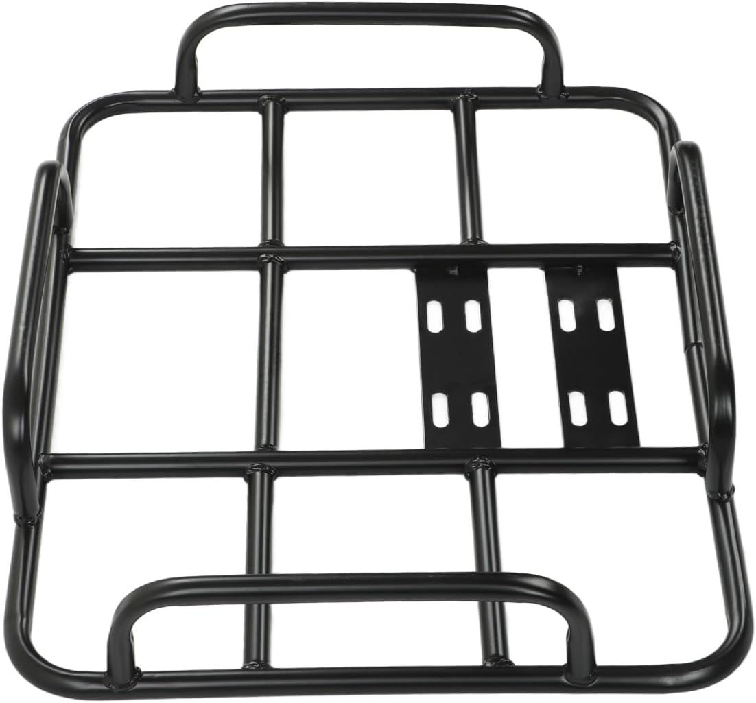 Delivery Food Bag Rack, Food Delivery Box Rack Rear Grille 80kg Loading Delivery Food Box Bracket Universal for Motorcycle Electric (Type 1 50/40 ID)