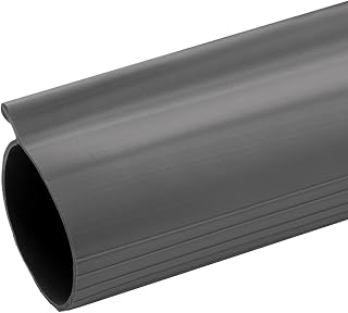16' Garage Door Seals Bottom Rubber Bulb Replacement for Overhead Door and Weatherproofing P-Bulb Garage Door Bottom Weather Seal (Gray)