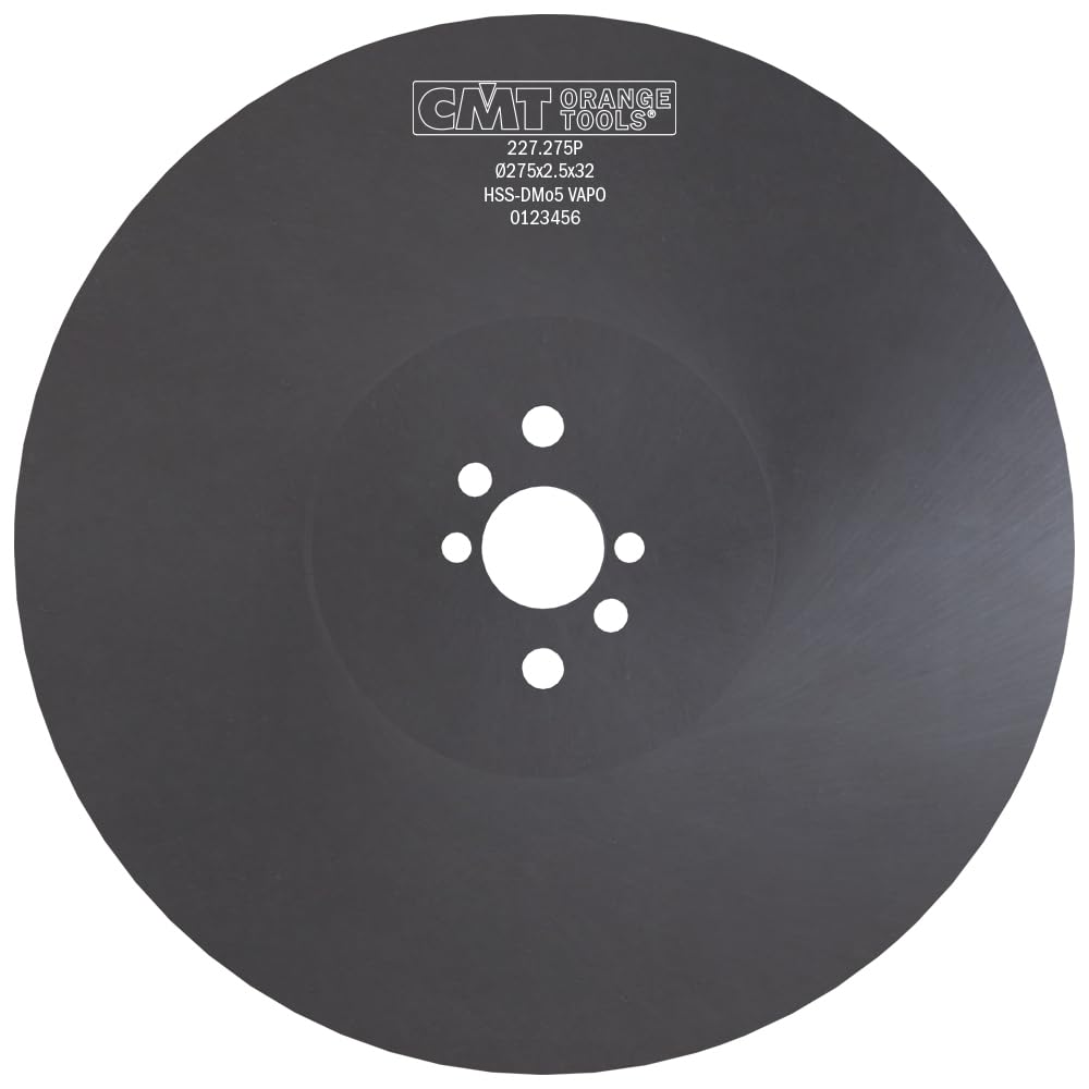 CMT 227.275P - SAW BLADE FERROUS – NO SHARP HSS VAPO 275x2.5x32