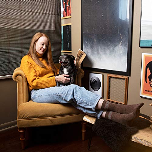 American Mammoth Alpaca Wool Socks Nordic 2Pairs for Women - Comfortable & Warm Winter | Ultra Durable BDCH2