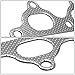 DNA Motoring GKTSET-HA90 Aluminum Exhaust Manifold Header Gasket Set Replacement