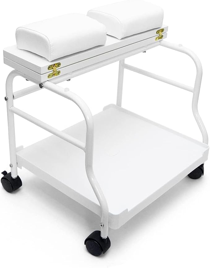 Beauty Salon Or Nail Salon Portable Trolley Cart with Foot