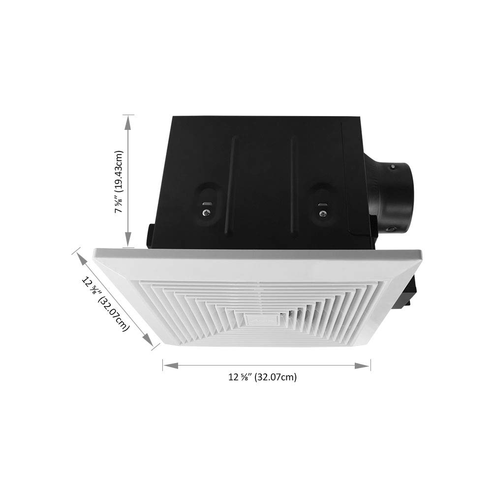 Buy BV Bathroom Fan UltraQuiet 90 CFM, 0.8 Sone Bathroom Ventilation