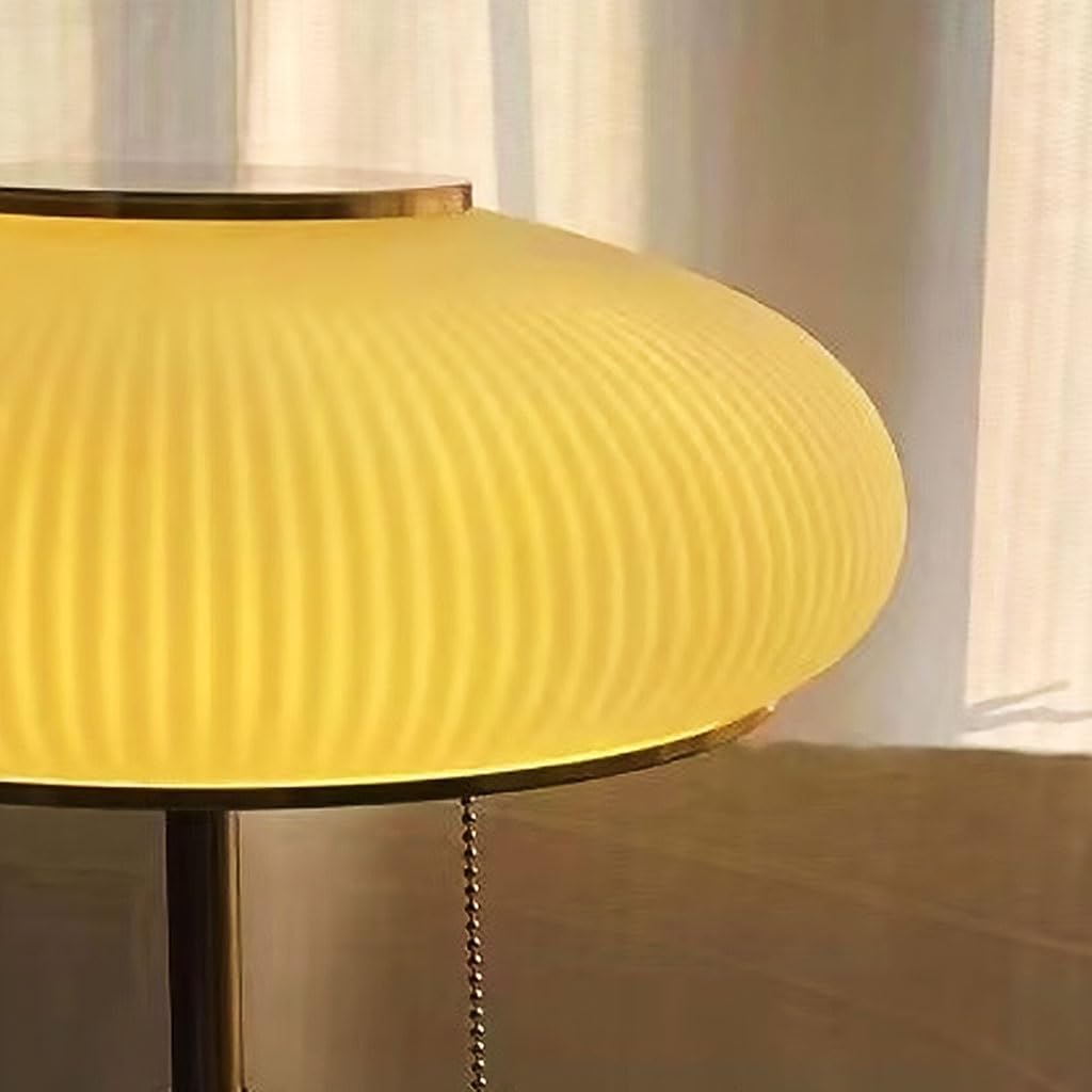 Desk Lamp Simple Glass Table Lamp Bedroom Bedside Study Simple Atmosphere Light Desk Lamps for Home Office