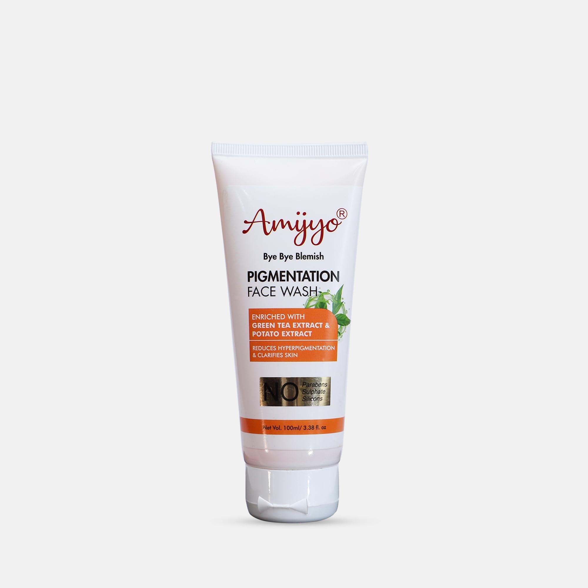 Amijyo Pigmentation Face Wash Enriched With Green Tea Extract & Potato Extract Reduces Hyperpigmentation & Clarifies Skin-100ml-image-48