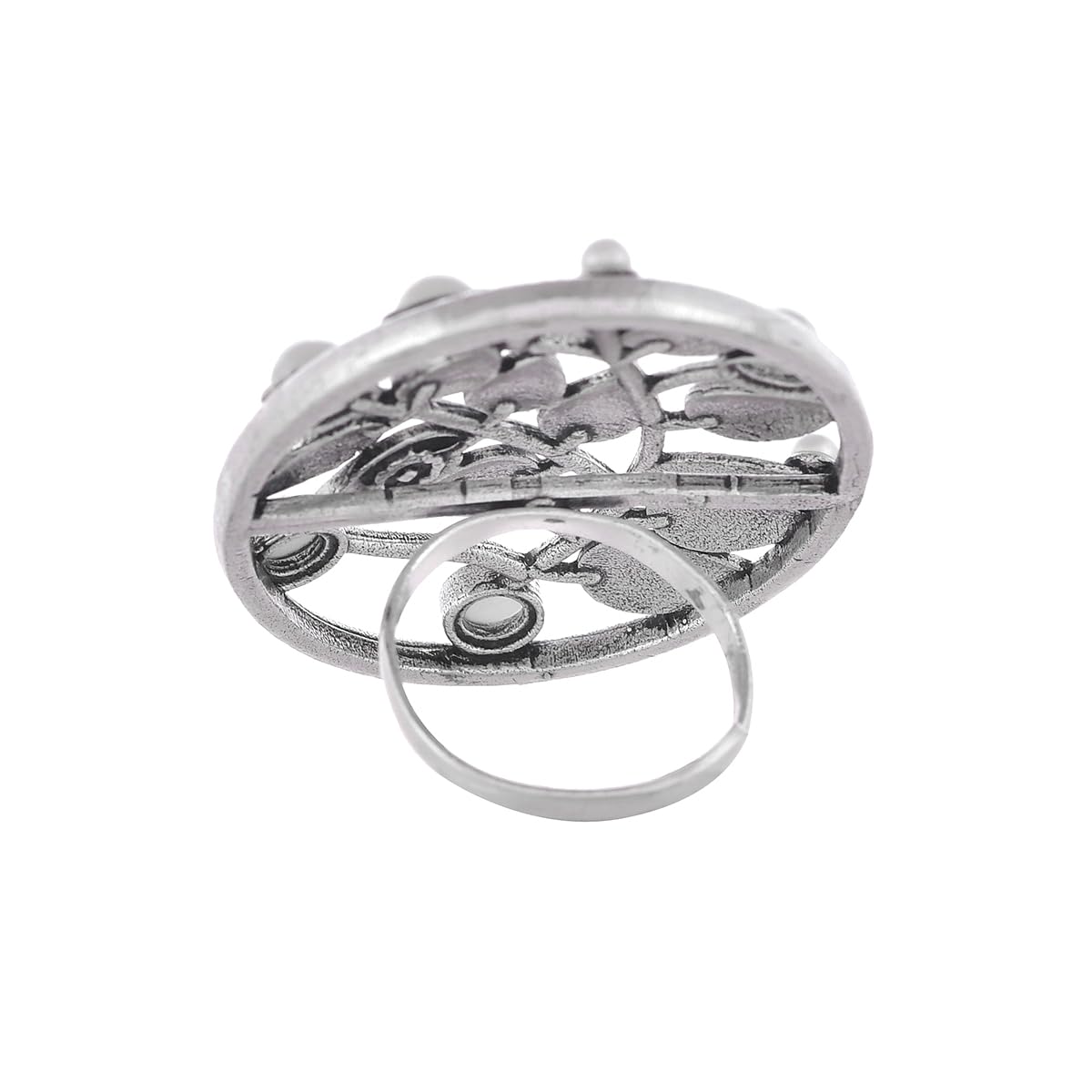 Fresh Fern Chloe Statement Ring