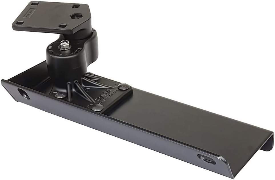 RAM MOUNTS (RAM-VB-116A No-Drill Laptop Base for The Chevrolet Colorado and Gmc Canyon Crew Cab