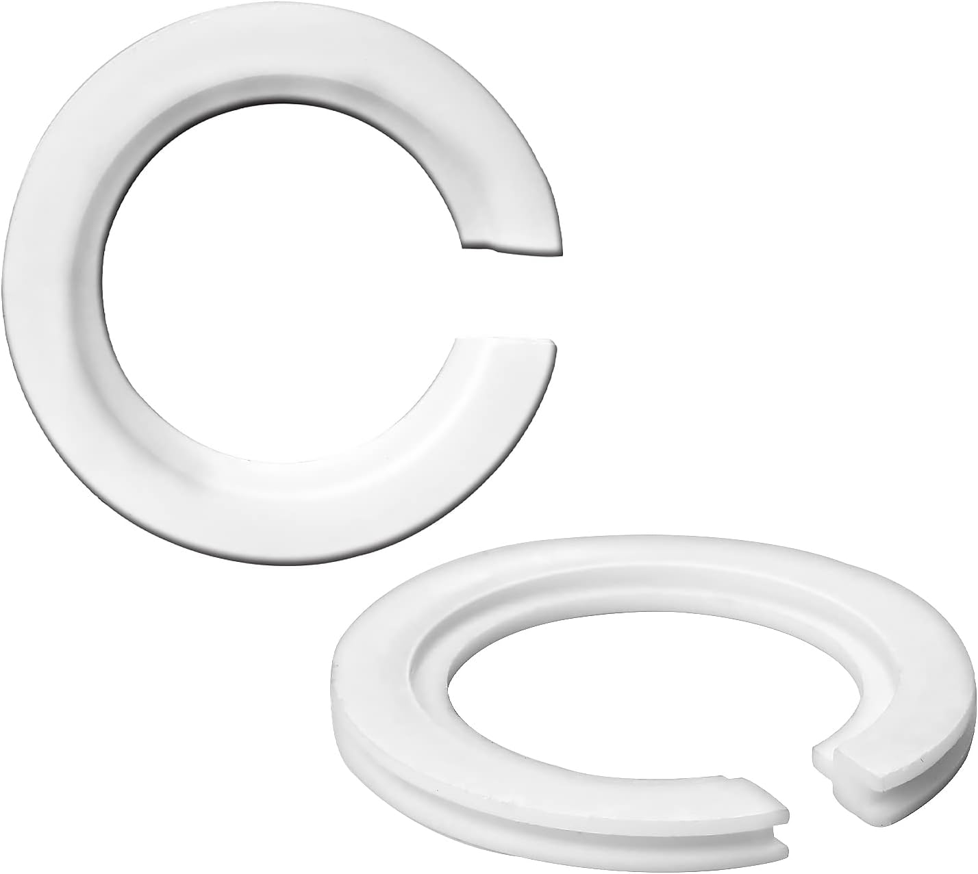 E27 to E14 Lamp Shade Ring Converter, 2 Pack Lampshade Reducer Ring