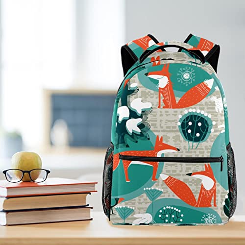 Sac à dos de voyage Leisure Campus orange medium avec porte-bouteille pour le quotidien